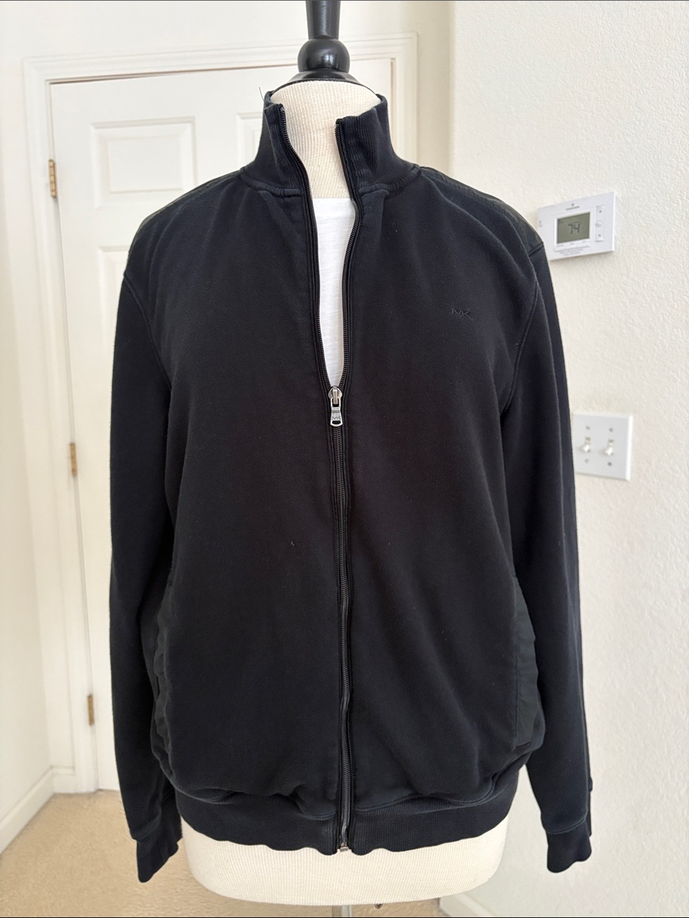 Michael Kors Black Men’s Full-Zip Jacket